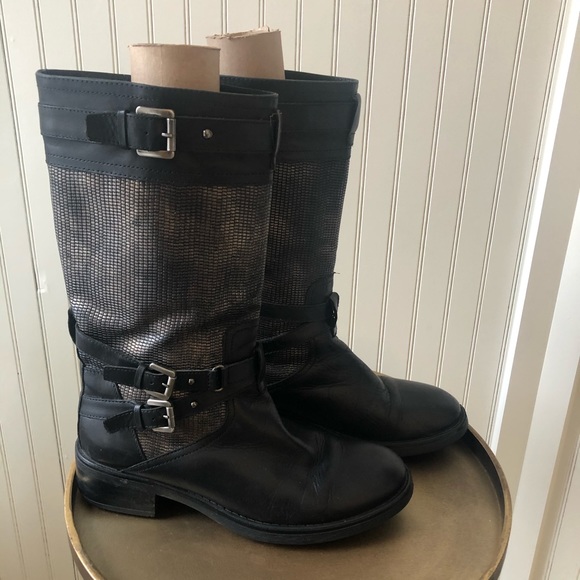 AQUATALIA BY MARVIN K MOTO BOOTS. 8.5. EUC - Picture 5 of 7